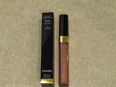 chanel lip gloss bag|Chanel lip gloss blizzard.